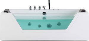 Wanna Shumee Wanna LED z hydromasażem 170 cm biała SAMANA 5