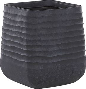 Shumee Doniczka 50 x 50 x 49 cm czarna PARIKIA 2