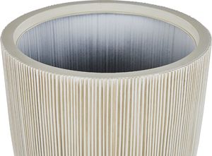 Shumee Doniczka 44 x 44 x 48 cm beżowa CHIOS 2