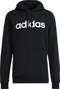 Adidas Bluza męska adidas Essentials Hoodie czarna GK9057 1