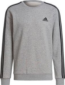 Adidas Bluza męska adidas Essentials Sweatshirt szara GK9110 1