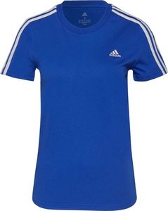 Adidas Koszulka damska adidas Loungewear Ess niebieska H07815 1
