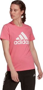 Adidas Koszulka damska adidas LOUNGEWEAR Es różowa H07811 1