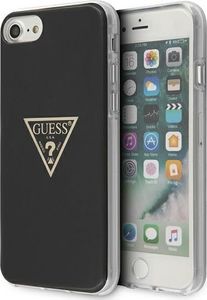 Guess Guess GUHCI8PCUMPTBK iPhone 7/8/SE 2020 czarny/black hardcase Metallic Collection 1