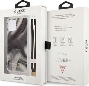 Guess Guess GUHCP12SKSMAGR iPhone 12 mini 5,4" szary/grey hardcase Marble Collection 8