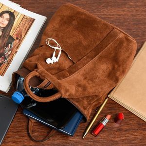 Vera Pelle Koniakowy Vera Pelle włoski Plecak Skórzany damski mały T53 5