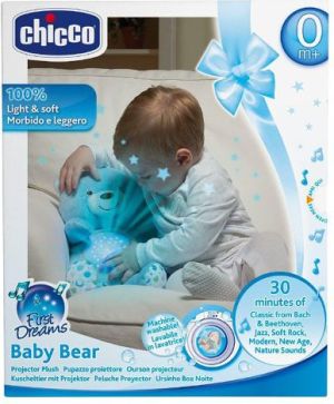 Chicco MIŚ Z PROJEKTOREM 3W1 LAMPKA + KOŁYSANKI (80152) 1