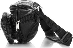 Paolo Peruzzi Saszetka skórzana nerka biodrówka Paolo Peruzzi B-07 4