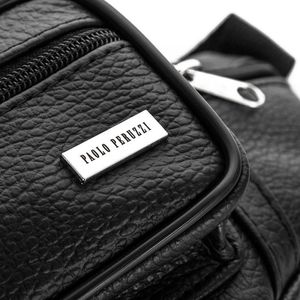 Paolo Peruzzi Saszetka skórzana nerka biodrówka Paolo Peruzzi B-07 5