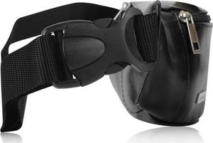 Paolo Peruzzi Saszetka męska skórzana nerka Paolo Peruzzi czarna Z-20 3