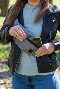 Paolo Peruzzi Nerka saszetka szara Paolo Peruzzi J-02 6