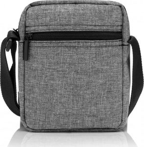 Paolo Peruzzi Saszetka męska na ramie szara Paolo Peruzzi J-04 2