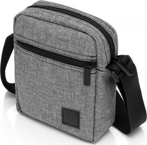 Paolo Peruzzi Saszetka męska na ramie szara Paolo Peruzzi J-04 6