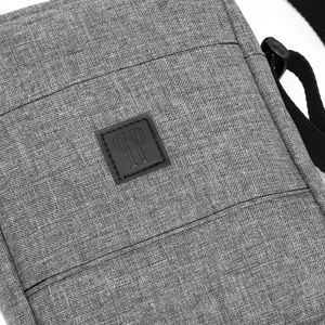 Paolo Peruzzi Saszetka męska na ramię szara Paolo Peruzzi J-01 5