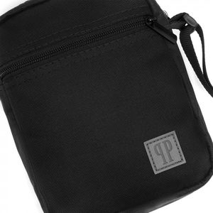 Paolo Peruzzi Saszetka męska na ramie czarna Paolo Peruzzi J-03 5