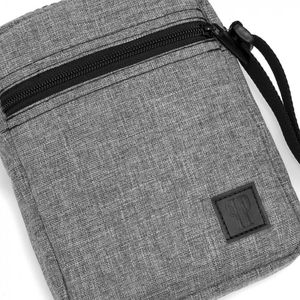 Paolo Peruzzi Saszetka męska na ramie szara Paolo Peruzzi J-03 5