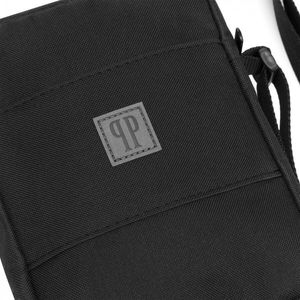 Paolo Peruzzi Saszetka męska na ramię czarna Paolo Peruzzi J-01 5