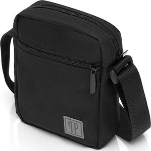 Paolo Peruzzi Saszetka męska na ramie czarna Paolo Peruzzi J-04 6