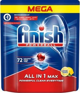 Finish FINISH Tabletki All-in-1 Max 72 cytrynowe 1