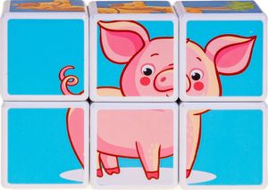 Smily Play Klocki magnetyczne Farma 2