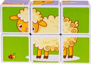 Smily Play Klocki magnetyczne Farma 4