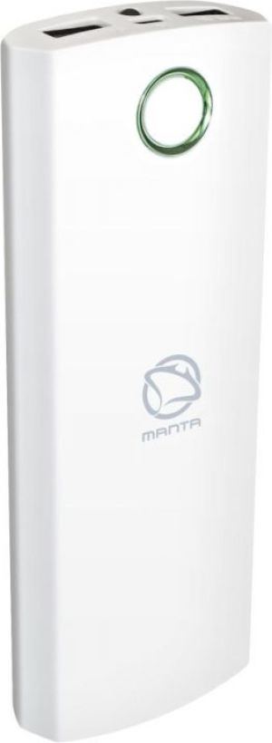 Powerbank Manta MPB005W 10000 mAh Biały 1