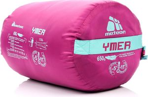 Meteor Śpiwór YMER Fuksja/Mięta 6