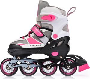 Rolki Meteor Invert rekreacyjne regulowane szare r. 34-37 5