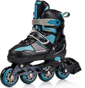 Rolki Meteor Invert rekreacyjne regulowane czarne r. 34-37 6