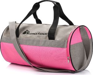 Meteor Torba fitness Siggy 25 l szara/różowa 2