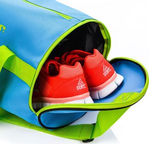 Meteor Torba fitness Siggy 25 l niebieska/zielona 3