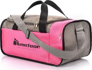 Meteor TORBA FITNESS METEOR NEPR 20L jasnoszary/różowy 20l 2