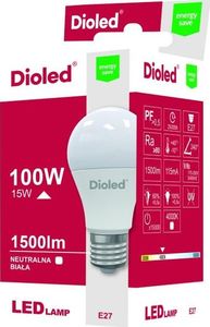 DIOLED Żarówka LED DIOLED A60 E27 15W 4000K NEUTRALNA 1