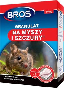 Bros Granulat na myszy i szczury BROS 140g 1