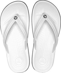 Crocs Japonki Crocs Crocband Flip białe 11033 100 42-43 3
