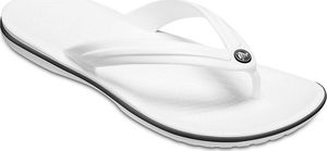 Crocs Japonki Crocs Crocband Flip białe 11033 100 43-44 4