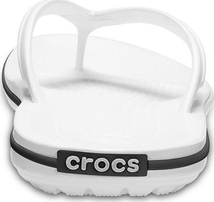 Crocs Japonki Crocs Crocband Flip białe 11033 100 43-44 5