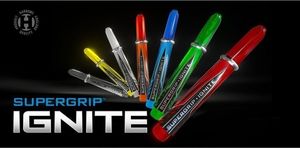 Harrows Shafty Harrows Supergrip Ignite aqua short 3