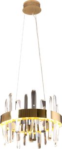 Lampa wisząca MAXlight Glamour lampa wisząca LED złota Maxlight PRINCE P0420 1