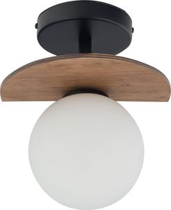 Lampa sufitowa Sigma Lampa przysufitowa LED Ready brązowa do niskich wnętrz Sigma MIRROR 33300 1