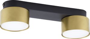 Lampa sufitowa TK Lighting Nowoczesny plafon sufitowy złoty TK Lighting Space 6141 1
