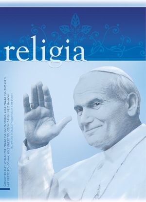 St. Majewski Zeszyt w okładce laminowanej, format A5, 60 kartek, cieniowany, RELIGIA, UNIPAP 4