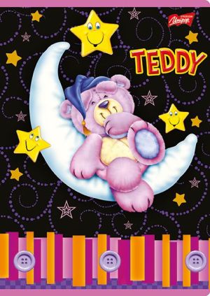 Unipap Zeszyt w okładce laminowanej, format A5, 16 kartek, kratka, MIX DZIEWCZĘCY, UNIPAP 12