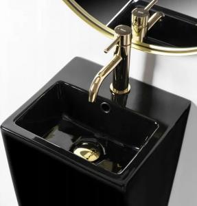 Umywalka Rea Kamila wlnostojąca 33cm czarna 4