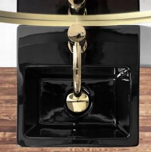 Umywalka Rea Kamila wlnostojąca 33cm czarna 5