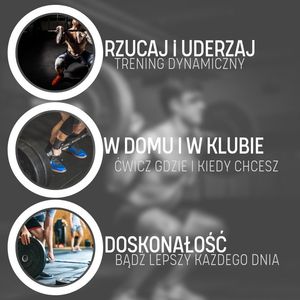 PaviSorte Bumpery obciążenia olimpijskie Zestaw 100kg PaviSorte 3