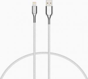 Kabel USB Cygnett USB-A - Lightning 1 m Biały (CY-USBA-LIGH-1M-WH) 1