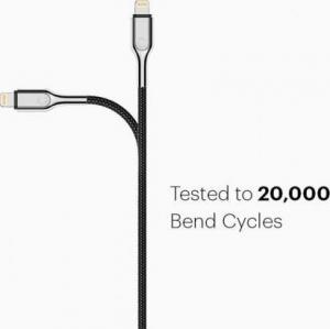Kabel USB Cygnett USB-A - Lightning 2 m Czarny (CY-USBA-LIGH-2M-BK) 3