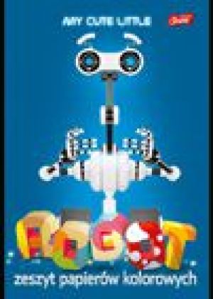 St. Majewski Zeszyt papierów kolorowych nabłyszczanych, format A5, 10 kartek, UNIPAP 2