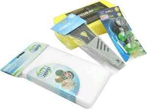 Premium Parts Wiadro gąbka myjka ścierka samochodowa akcesoria do czyszczenia auta 11 el. 6